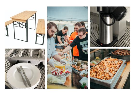 Buffet und Catering
